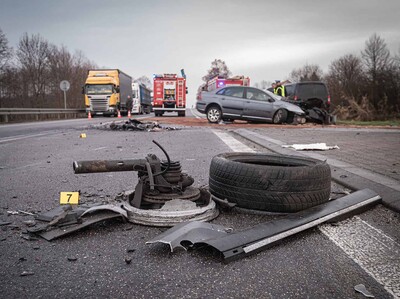 Las huellas de los accidentes de tránsito