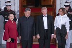 Trump y Melania reciben a Xi y a su esposa para una cena de Estado en la Casa Blanca Trump y Melania reciben a Xi y a su esposa para una cena de Estado en la Casa Blanca