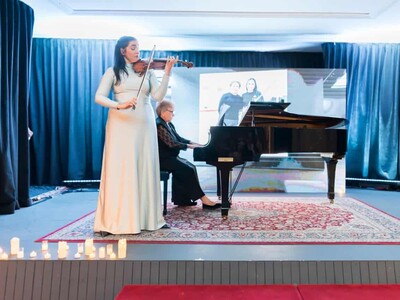 Aisha Syed llama a visibilizar la violencia doméstica en concierto