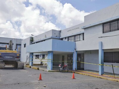 Cierran áreas del hospital Salvador B. Gautier por supuesto riesgos