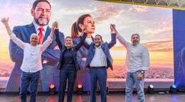 Eligio J&aacute;quez anuncia su respaldo a la candidatura presidencial de Carolina Mej&iacute;a