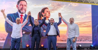 Eligio J&aacute;quez anuncia su respaldo a la candidatura presidencial de Carolina Mej&iacute;a