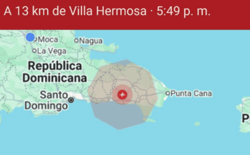 Fuerte temblor se siente en Santo Domingo; el segundo este domingo