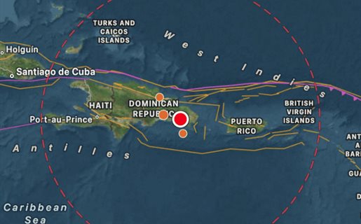 Fuerte temblor se siente en Santo Domingo; el segundo este domingo