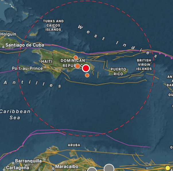 Fuerte temblor se siente en Santo Domingo; el segundo este domingo