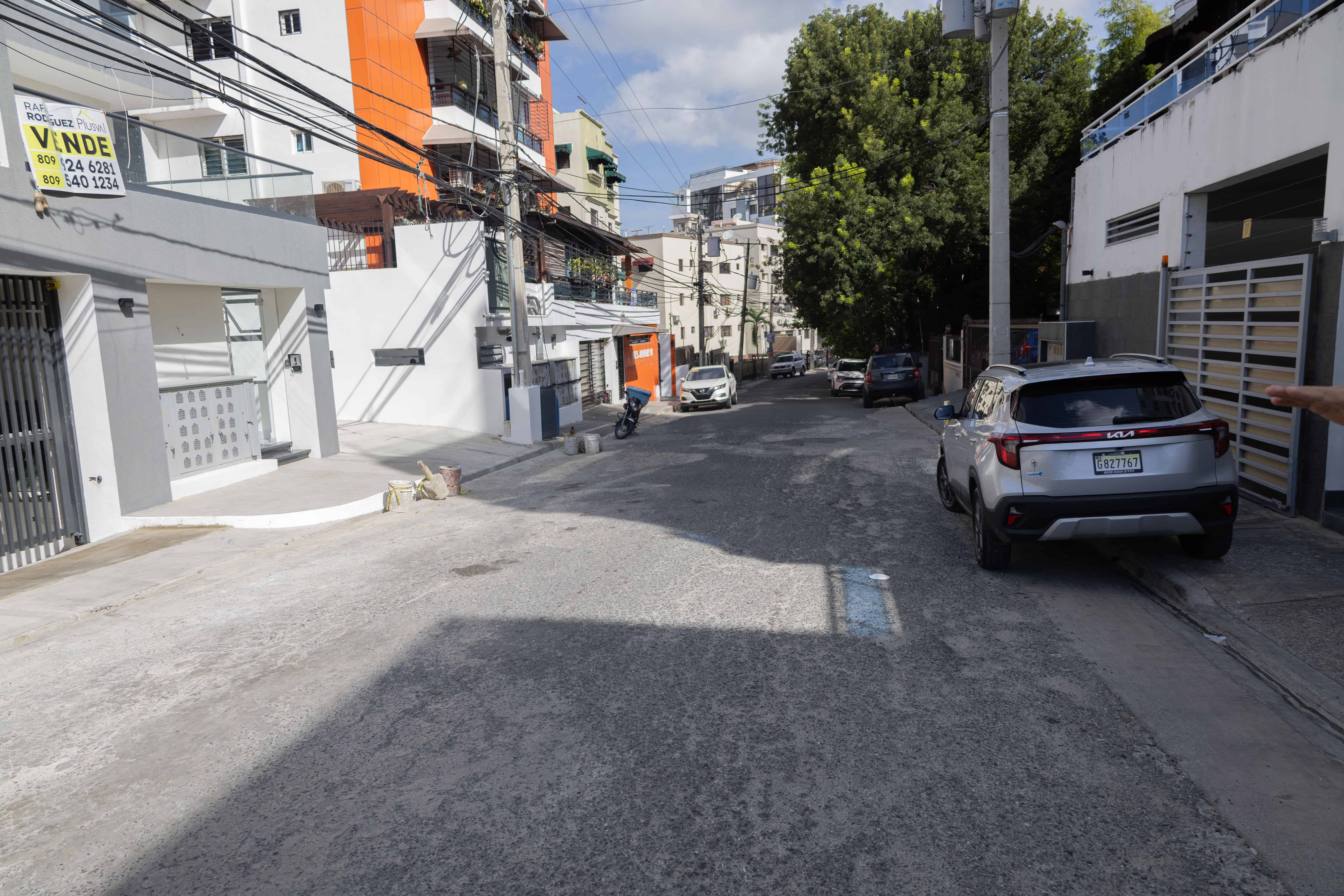 La mayoría de las calles están deterioradas en algunos tramos.