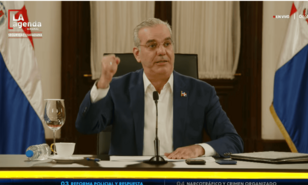 Con manotazo, Abinader advierte a delincuentes que tienen &oacute;rdenes de arresto que se entreguen