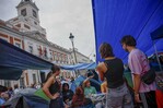 Los acampados en Madrid quieren mantener la presión al Gobierno contra la crisis de la vivienda