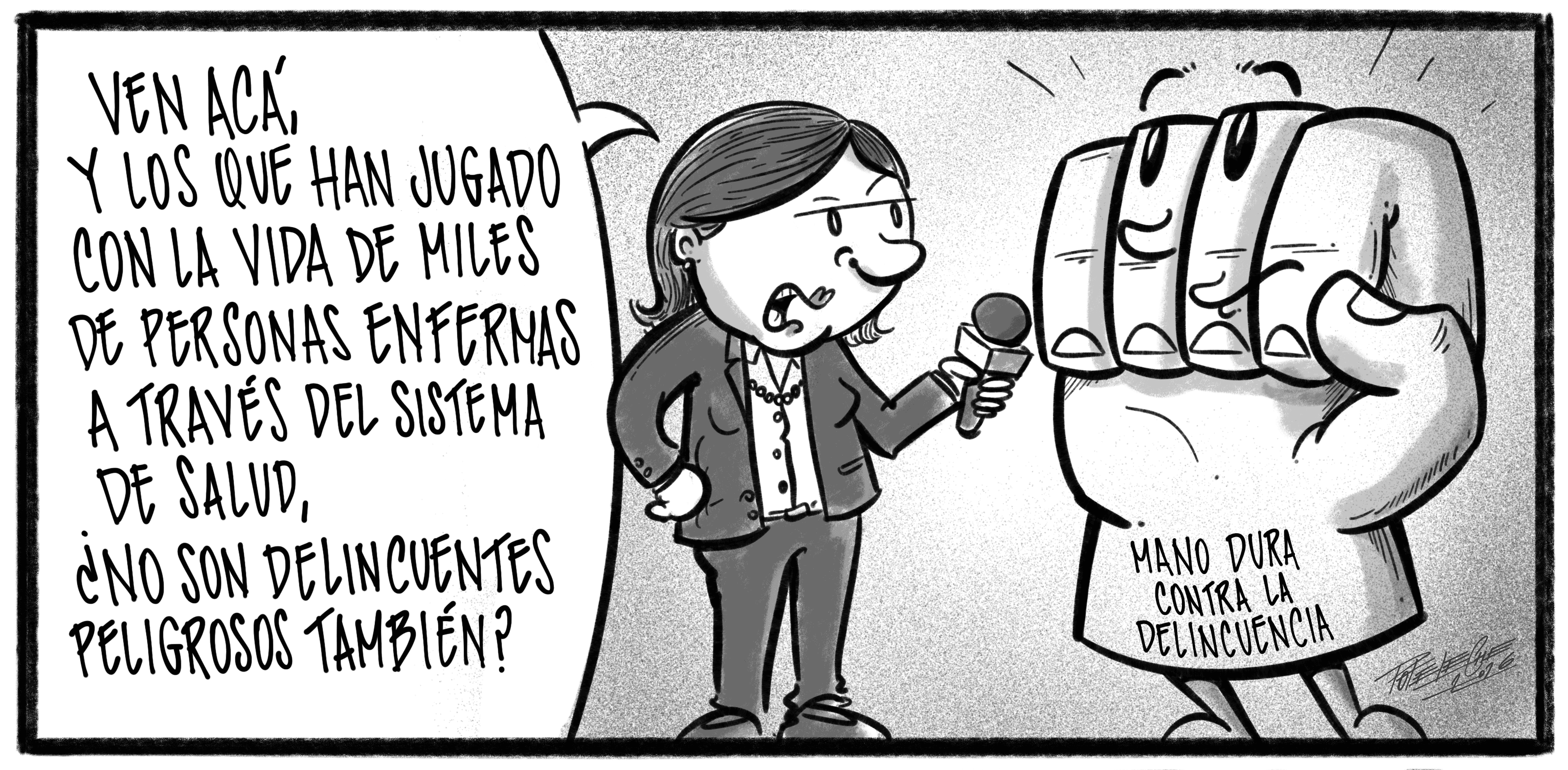 Caricatura de Noticiero Poteleche 29 septiembre 2026