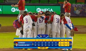 República Dominicana noquea a Alemania 14-4 en cinco entradas en en Copa Mundial Sub-15
