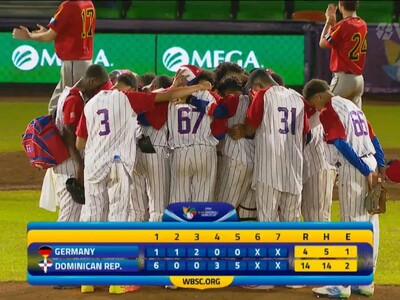 Copa Mundial Sub-15. RD noquea a Alemania