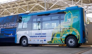 La Ciudad Colonial contar&aacute; con cinco autobuses el&eacute;ctricos para mejorar la movilidad en la zona
