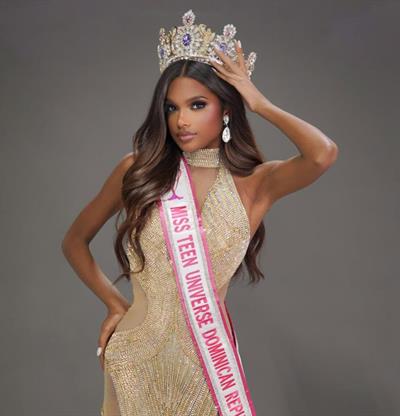 Talisa Justiniano, hija de Jos&eacute; Alberto "El Canario", representar&aacute; a RD en Miss Teen Universe 2026