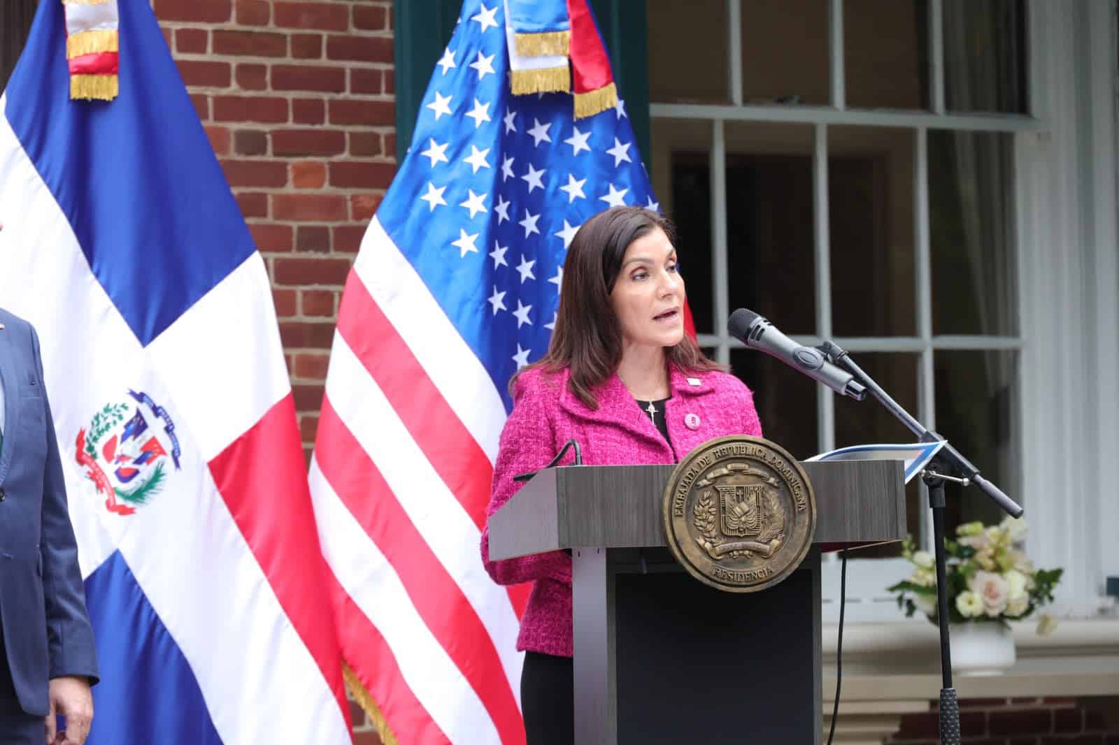 La embajadora de los Estados Unidos en la Rep&uacute;blica Dominicana, Leah Francis Campos.