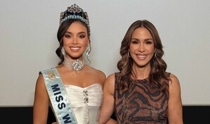 Mariasela &Aacute;lvarez y Joheirry Mola: as&iacute; fue el encuentro entre las dos Miss Mundo dominicanas