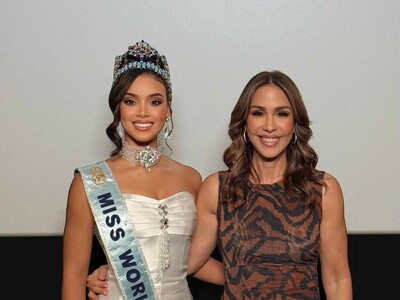 Miss Mundo: encuentro entre Mariasela Álvarez y Joheirry Mola