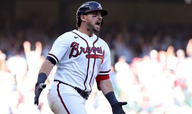 Austin Riley conecta cuadrangular y le da el triunfo a Atlanta