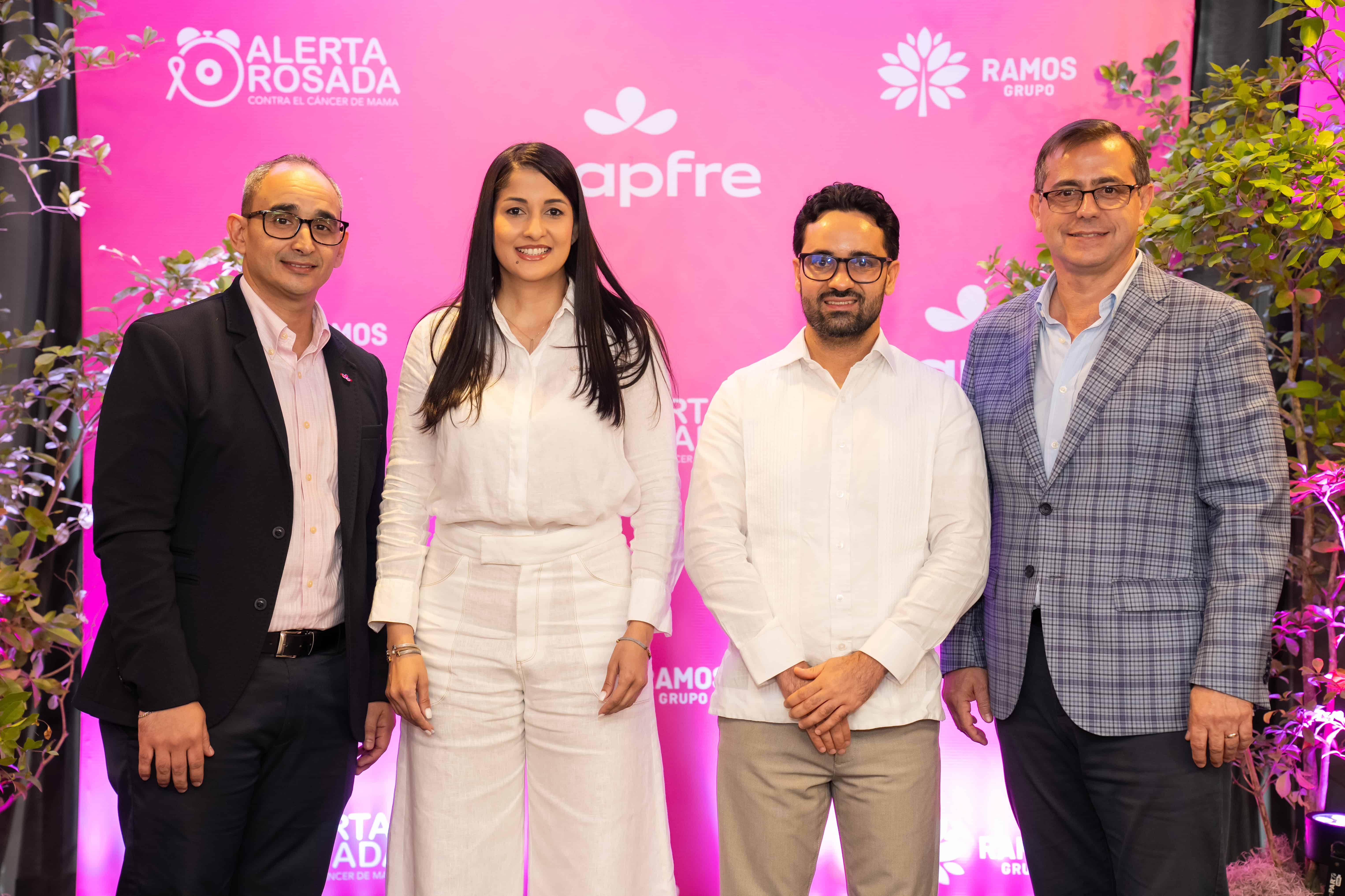 Carlos Pimentel, Massiel Abreu, Yoel Gómez y Faustino Pérez.
