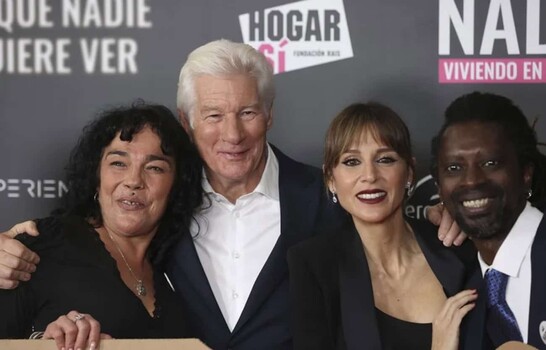 Richard Gere lleva a Bruselas el drama del sinhogarismo con el documental Lo que nadie quiere ver