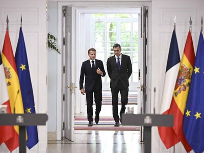 Macron defiende ante Sánchez soluciones firmes protección fronteras