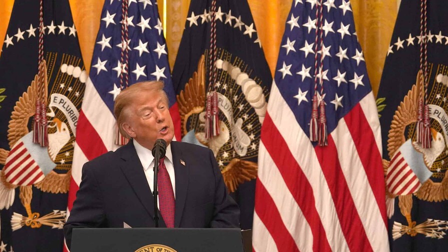 Trump atribuye a fake news el revuelo por sus palabras sobre destrucci&oacute;n de Los &Aacute;ngeles