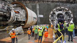 Nueva York y Nueva Jersey avanzan en la construcci&oacute;n del t&uacute;nel bajo el r&iacute;o Hudson