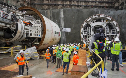 Nueva York y Nueva Jersey avanzan en la construcci&oacute;n del t&uacute;nel bajo el r&iacute;o Hudson