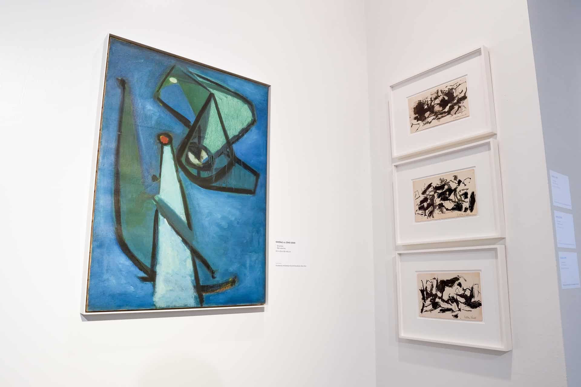 El artista español Esteban Vicente desarrolló su lenguaje abstracto a partir de las emociones y de su percepción de la realidad.