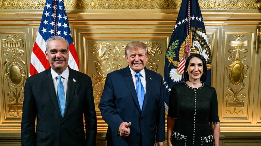 Abinader y Raquel Arbaje participan en recepción ofrecida por Donald Trump Abinader y Raquel Arbaje participan en recepción ofrecida por Donald Trump