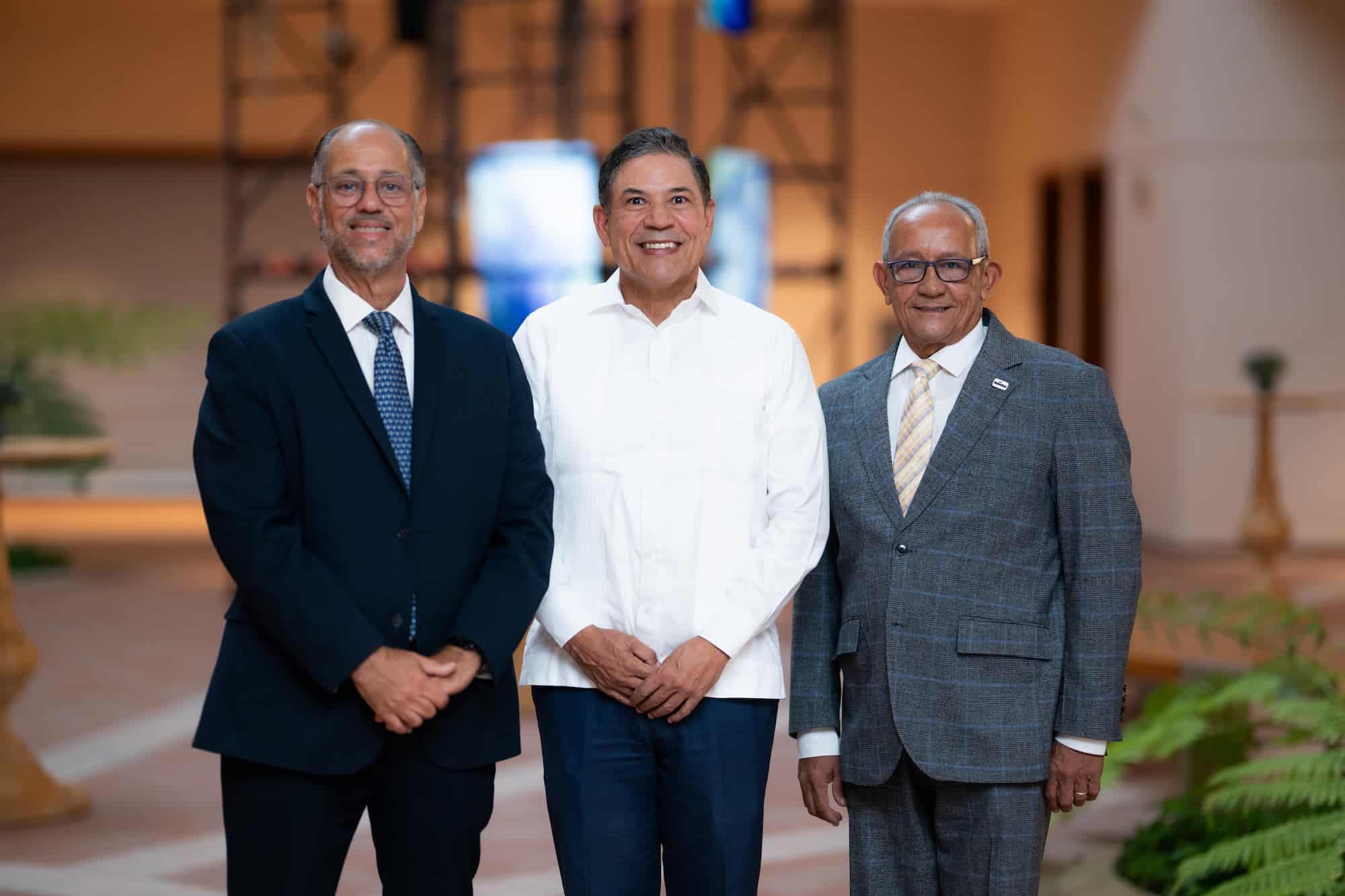 Félix Payano, Santiago Rodríguez y Franklin Mejía.
