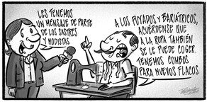 Caricatura de Noticiero Poteleche 2 octubre 2026