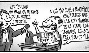 Caricatura de Noticiero Poteleche 2 octubre 2026