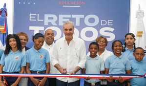 Abinader entrega escuela en Pedro Brand con capacidad para 960 estudiantes