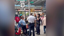 Polic&iacute;a desaloja a vendedores ambulantes, dominicanos entre ellos, de las calles del Alto Manhattan