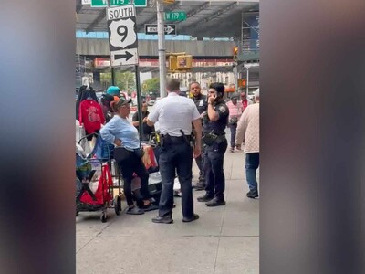 NYPD desaloja a vendedores ambulantes de Washington Heights
