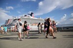 RD supera los 16,000 cruceristas en un día con la llegada de cuatro barcos
