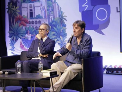Conferencia sobre José Mármol poesía en la feria del libro
