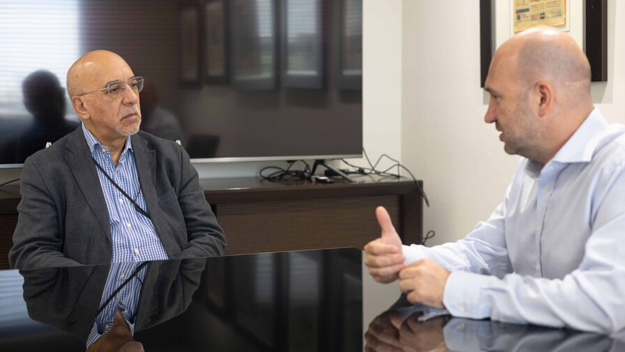 Turcos visitan al presidente de Diario Libre