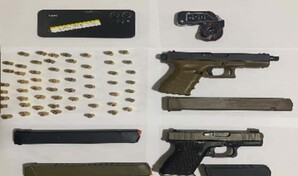 Apresan a dos hombres con 12 registros policiales entre ambos y les ocupan armas
