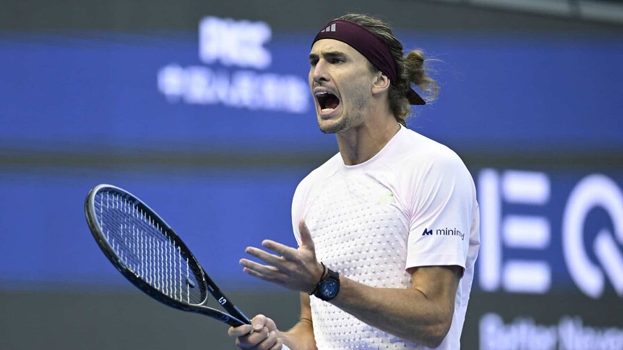 Zverev se enfrentar&aacute; a Djokovic en cuartos de final de Pek&iacute;n