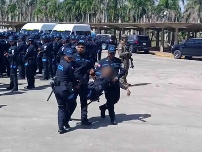 Desmayo agentes Policía Nacional durante lanzamiento de patrullaje