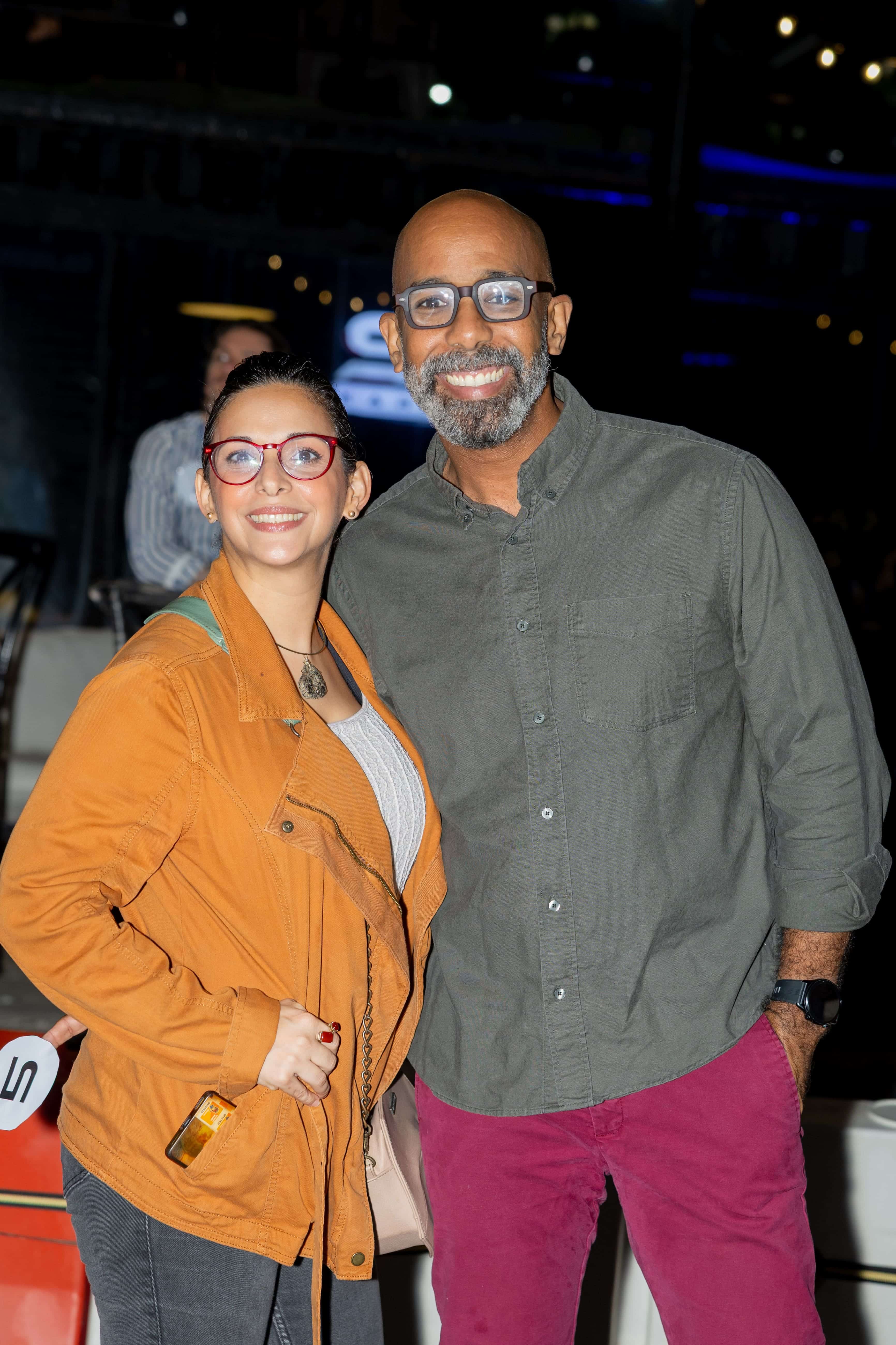 Yamila Lebrón y Jochy Campusano.