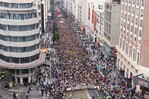 Miles se movilizan en Madrid y Valencia por la crisis de vivienda en España