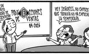 Caricatura de Noticiero Poteleche 5 octubre 2026