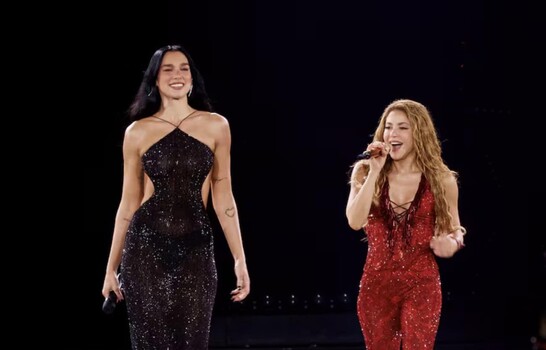 Dua Lipa y Shakira: un d&uacute;o inesperado en Madrid