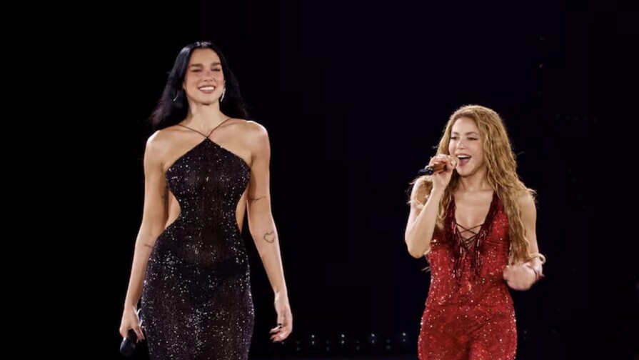 Dua Lipa y Shakira: un dúo inesperado en Madrid Dua Lipa y Shakira: un dúo inesperado en Madrid
