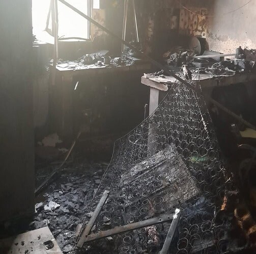Incendio afecta un apartaestudio en la avenida Lope de Vega Incendio afecta un apartaestudio en la avenida Lope de Vega