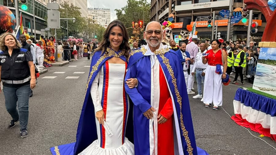 Madrid corona a Mariasela Álvarez y Manuel Montilla como embajadores del carnaval dominicano