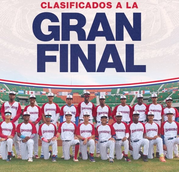 Rep&uacute;blica Dominicana supera a China Taipei y va por medalla este domingo en Mundial U15