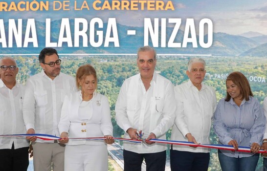 Abinader inaugura v&iacute;a que fortalece la conexi&oacute;n entre el Cibao y San Jos&eacute; de Ocoa